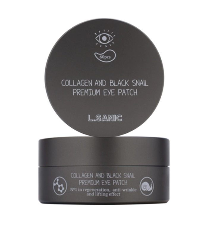 Гідрогелеві патчі з колагеном та муцином чорного равлика L.SANIC COLLAGEN АND BLACK SNAIL PREMIUM EYE PATCH